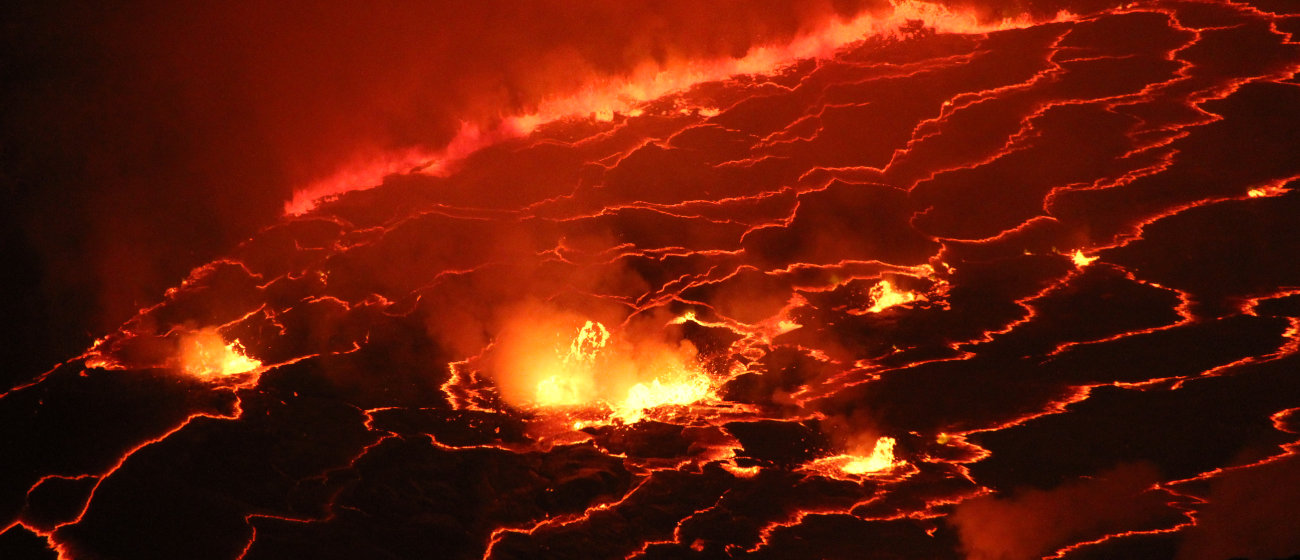Nyiragongo lava lake